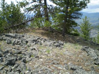 Near peak, Eagle Bluff Trail 2013-05.